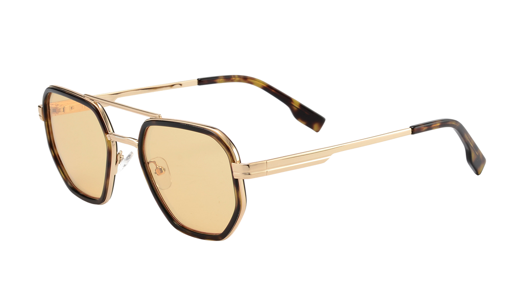 RIVA TURTLE BROWN GOLD